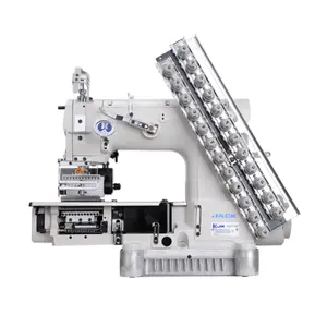 Jack JK8009 Chain Sewing Machine Automatic Thread Trimming Industrial Multi Needle Machine For Sewing Elastic Bands And Ribbons