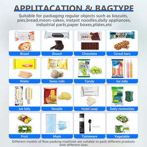 เครื่องบรรจุและปิดผนึกถุงพลาสติกสำหรับอาหารแบบอัตโนมัติความเร็วสูง - Product Image 3