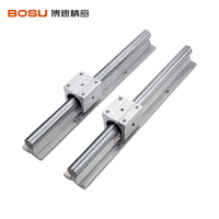Blocs de guidage linéaires carrés en alliage d'aluminium SBR12 spécialisés pour machines CNC à glissière linéaire
