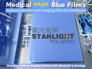 Film radiographique médical à jet d'encre bleu, base PET, film d'impression sèche haute résolution pour radiologie, 210 microns, imperméable - Product Image 5