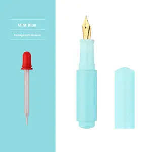 <span class=keywords><strong>Moonman</strong></span>/Majohn - Bolígrafo de Tinta de Gel Miniatura con Diseño de Caramelo, 8 cm de Largo, 2.6 mm, con Pajita para Escribir en el Diario - Product Image 4