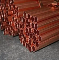 Tuyau en cuivre pas cher, 99% pur, tubes en cuivre nickelé de 1 pouce, 15 mm, 20 mm, 25 mm, tubes en cuivre, tubes en laiton de 3/8