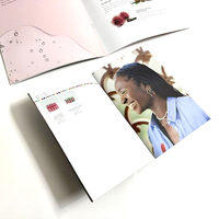 BAS quantité minimale de commande Qualité personnalisée A4 A5 Selle de papier Couture Manuel d'utilisation Brochure Instructions Impression manuelle