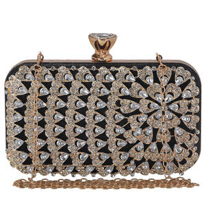 超级个性化潮流时尚钻石旗袍新娘手拿包优雅箱包女士手袋 - Product Image 5