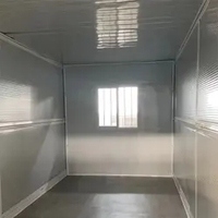 Habitación de contenedores de 20 pies y 40 pies de alta calidad, construcción rápida, prefabricada, modular, plegable, para acampar, pequeño contenedor pequeño, casa, oficina