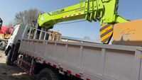 Camion grue à bras droit Zoomlion ZLT4000V5 de 16 tonnes, machine de construction, camion grue, grue montée sur camion