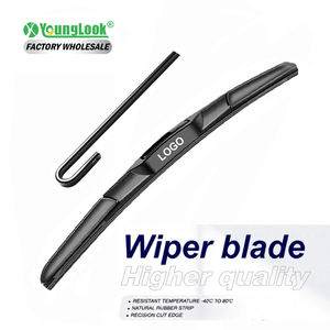 Limpiaparabrisas Híbrido de Calidad OEM con Doble Goma de 18-24 Pulgadas para Uso en Nieve/Lluvia en Roadster, MOQ 100, RoHS - Product Image 3