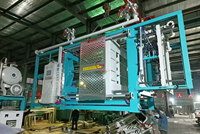 Energiebesparende polystyreen schuimvormapparatuur automatische EPS-doos productielijn voor fruit, vis en groenteverpakkingen