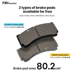 Kits <span class=keywords><strong>de</strong></span> <span class=keywords><strong>frein</strong></span> à 6 pistons <span class=keywords><strong>de</strong></span> course modifiés professionnels TEI P60ES haute performance pour Cadillac CT5 A2SL - Product Image 3