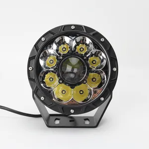 60W 7Inch round not laser 12V 24V SUPER bright 60W 51W 185W 225W 7" led driving lights round 7 inch for off road