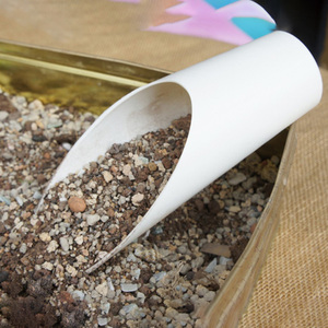 1P bonsái DIY suelo cuchara suelo jardinería maceta <span class=keywords><strong>cultivo</strong></span> cubo pala plástico duradero cubo pala cilindro planta herramienta Mini - Product Image 6
