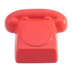 Balle anti-stress promotionnelle en mousse PU en forme de téléphone classique, personnalisable, pour la maison, soulagement sensoriel, couleur personnalisée - Product Image 3