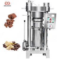 Machine de pressage de beurre de cacao à froid hydraulique continu 1T/D
