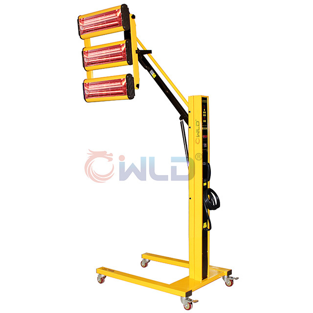 WLD-3AT Shortwave Infrared heating lamp car care equipment infrared paint drying curing lamps