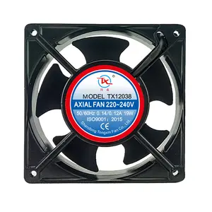 12038 EC Axial Fan 110V 220V 4 Inch Fan With Copper Wire 120x120x38mm Energy Saving Fan For Welding Machines