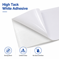 Rouleau de PVC solvanté blanc haute adhérence, liaison forte pour signalétique extérieure longue durée, autocollants et graphiques pour véhicules