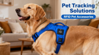Badge de suivi d'animaux de compagnie RFID de haute qualité, étiquettes en PVC souple