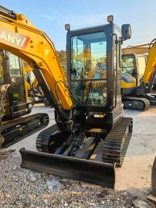 รถขุดขนาดเล็ก SANY SY35U 35 ตัน ปี 2022 แบบ Zero Tail Swing  ตัวถังขนาดกะทัดรัด ใช้เครื่องยนต์ Yanmar บุ้งกี๋ขนาด 0.12 เมตร ความลึกในการขุด 3.1 เมตร - Product Image 5