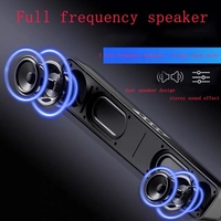 Popular Barra de Sonido Estéreo E91 Sound Blaster Altavoz Multimedia para Computadora con Audio Bluetooth Inalámbrico