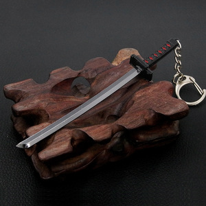 12cm Anime Arme Modèle Épée Porte-clés <span class=keywords><strong>BLEACH</strong></span> Mille Ans Blood War Porte-clés - Product Image 5