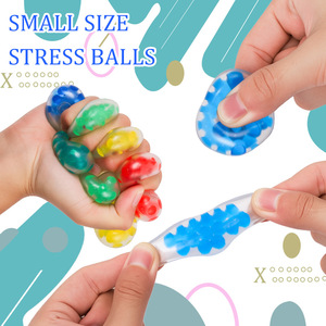 Mini 3.5cm kalp şeklinde sıkmak su boncuk stres giderici oyuncak ADHD için - Product Image 2