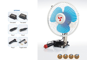 Ventilateur de voiture de refroidissement oscillant entièrement étanche 12V 24V Portable <span class=keywords><strong>Mini9</strong></span> pouces OEM d'usine - Product Image 4