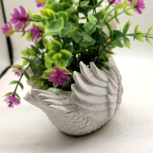 Vasi <span class=keywords><strong>da</strong></span> Giardino <span class=keywords><strong>in</strong></span> Resina a Forma di Cigno, Design Speciale per Decorazioni Domestiche, Eleganti Fioriere Moderne <span class=keywords><strong>in</strong></span> Resina a Forma di Cigno per Esterni - Product Image 4