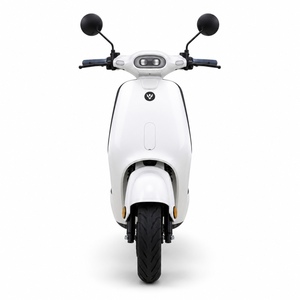 Scooter Eléctrico NIU Blanco, Estilo Cub, Motor de 400W, Batería de 48V 23Ah, Motor sin Escobillas, Frenos de Disco Delanteros y de Tambor Traseros - Product Image 1