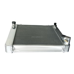 Radiador de Aluminio Completo para Jaguar <span class=keywords><strong>XKE</strong></span> 1965 <span class=keywords><strong>1966</strong></span> 1967, Pieza de Auto, Radiador Universal, Placa de Enfriamiento - Product Image 2
