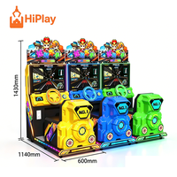 Simulateur de course automobile pour enfants HiPlay Factory, jeu d'arcade à volant à monnayeur pour centre commercial, salle de jeux pour enfants