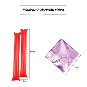 Wholesale <b>Custom</b> Logo Lightweight Writing Pe Inflatable Cheerleader Cheer for Sports Events Political Rallies Concert - Product Image 2