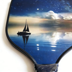 ไม้พายพิคเคิลบอลคาร์บอนไฟเบอร์ T700 แบบกำหนดโลโก้เองได้ ใช้คาร์บอนไฟเบอร์ Toray 3K ความหนา 14 มม. 16 มม. - Product Image 3