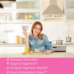 Suplemen Diet Permen Jeli Cuka Apel OEM Laris Manis, Meningkatkan Tingkat Antioksidan dan Menjaga Kesehatan Kolesterol - Product Image 3