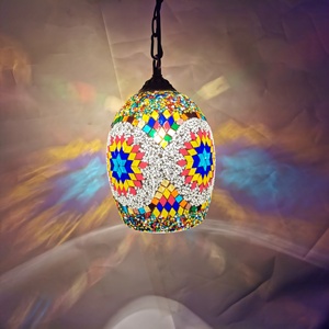 Tokin <strong>Lighting</strong> Turkish Chandelier New Craftsmanship Creative Chandelier Corridor Bar Hotel LED Bulb Light - Product Image 5