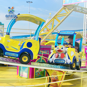 Atracción de Coches en Pista Temática Mini Shuttle Kiddie Ride para Niños, Capacidad para 16 Personas, Color Personalizado para Parques de Atracciones - Product Image 3