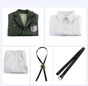 Disfraz de Cosplay de Anime Aot, Disfraz de Levi, Shingek No Kyojin, Abrigo de Soldado de la Legión de Exploración, Chaqueta de Gabardina, Uniforme, Disfraces de Halloween - Product Image 5