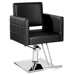 Hot Sale Cheap Price <b>Reclining</b> Synthetic <b>Leather</b> Barber <b>Chair</b> 360 Degree Rotation Heavy Duty Hydraulic Pump for Salon Barbershop - Product Image 1