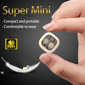 Audífonos Inalámbricos Ultra Pequeños, Mini, de Doble Oreja, Estilo Intrauditivo, para Dormir, Universales para Hombre y Mujer, para Escuchar Música, Deportes y Fitness - Product Image 2