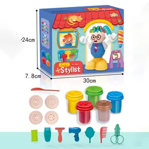 DIY sihirli köpük kil modelleme kil seti Polimer Polimer kil araçları hamuru oyuncaklar çocuklar için Playdough balçık