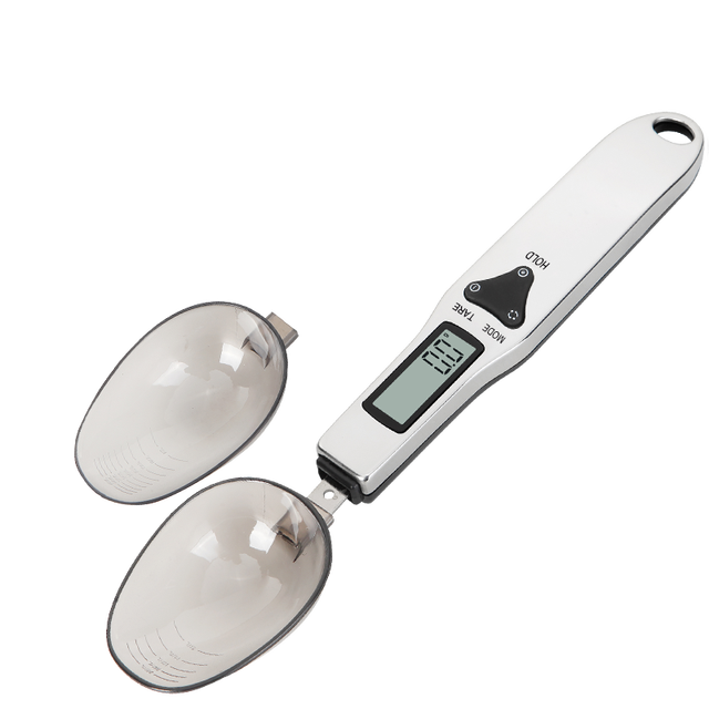 Dr.Heng DH-328A Digital Detachable Spoon Scale 500g ABS & Stainless Steel 1-Year Warranty for Kitchen Food Powder Measuring