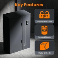 Variateur de fréquence triphasé REETIN KECEN F600 500kW 380V avec contrôle vectoriel pour le contrôle de la vitesse du moteur dans les applications de compresseurs