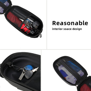 最高の防水トラベルキャリングフロントハンギング自転車収納バッグEVA電子スクーターキャリーバッグバイクデリバリーバッグ - Product Image 4