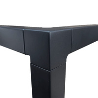 Garde-corps moderne en acier inoxydable noir mat 304 316 avec poteau de départ carré de 40*40mm pour escalier intérieur