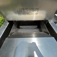 Volledig automatische continue friteuse voor de productielijn van frites, chips, kip, vis, gehaktballen, pinda's en aardappelproducten.