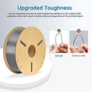 Filament d'impression 3D LONQI en ABS haute résistance 1,75 mm 1 kg, résistant à la chaleur, faible déformation, pour pièces industrielles - Product Image 5