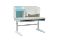 Ensemble table et chaise d'étude ergonomiques modernes en bois pour enfants avec étagère, idéal pour chambre, bureau à domicile et salon