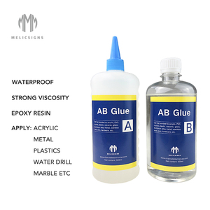 Colla <span class=keywords><strong>Epossidica</strong></span> AB Impermeabile ad Alta Viscosità 500ml, <span class=keywords><strong>Resina</strong></span> Trasparente a Polimerizzazione Istantanea <span class=keywords><strong>per</strong></span> <span class=keywords><strong>Acciaio</strong></span> Inox/Alluminio - Product Image 4