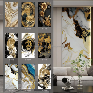 Pannello Murale in PVC Effetto Marmo Moderno, Ignifugo e Impermeabile per Casa, Ufficio, Camera <span class=keywords><strong>da</strong></span> <span class=keywords><strong>Letto</strong></span>, Rivestimento Doccia 2700 X 1200mm, Garanzia 5 Anni - Product Image 5