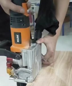 Machine à rainurer portative de haute précision, machine à tenonner le <span class=keywords><strong>bois</strong></span> à angle réglable, fraise à rainurer <span class=keywords><strong>Lamello</strong></span> - Product Image 4