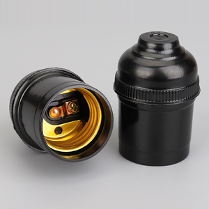 HoneyFly E27 portalámparas 250V 4A baquelita suspendida techo bombilla Base accesorios de iluminación - Product Image 4